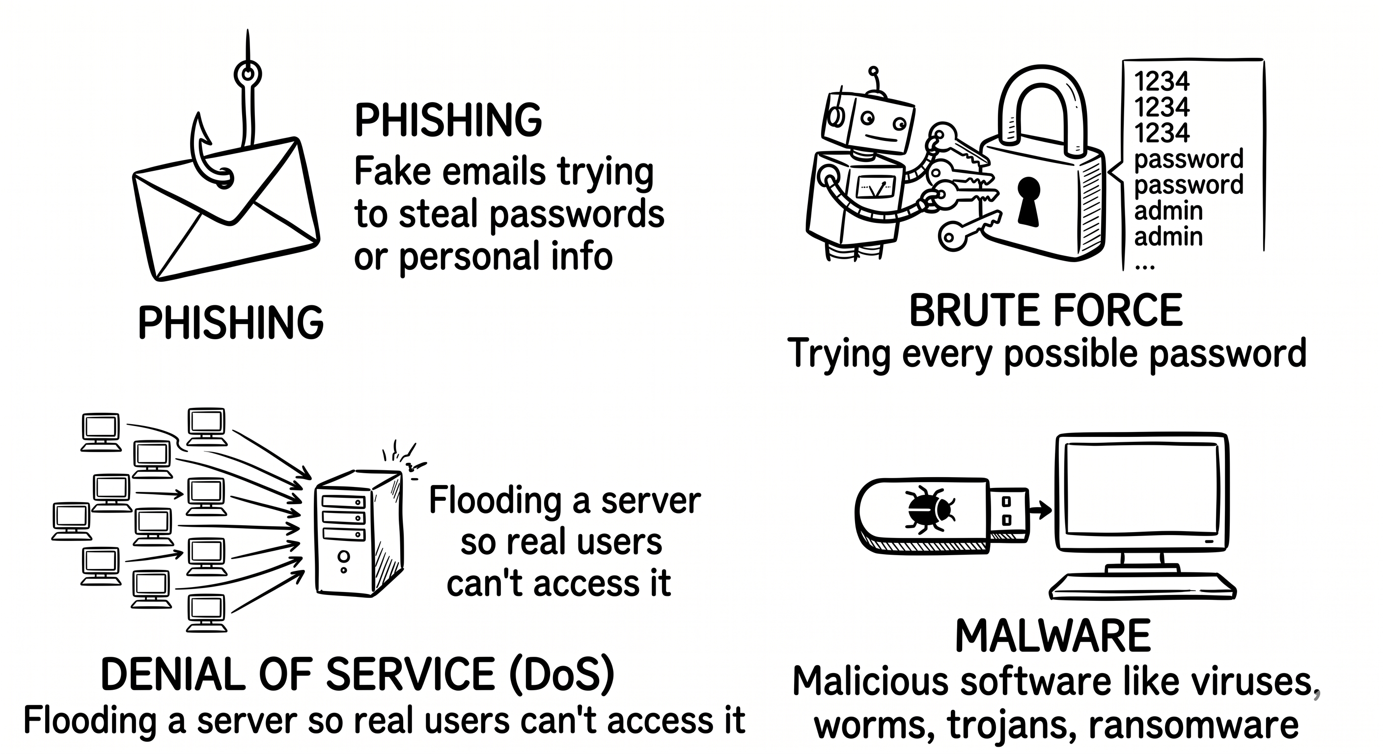 Network security — OCR GCSE Computer Science | Smash Your Revision